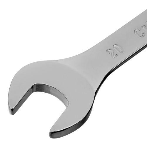 Ключ комбинированный, 20 мм, CrV, полированный хром Matrix по ценам производителя в Санкт-Петербурге с доставкой по всей России