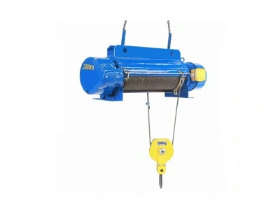 Таль стационарная на лапах  2т 12м 380В электрическая канатная TOR CD PRO по ценам производителя в Санкт-Петербурге с доставкой по всей России