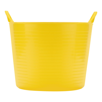 Ведро гибкое сверхпрочное, 28 л, желтое, Сибртех купить в Москве с доставкой по всей России | ProtosMarket.ru
