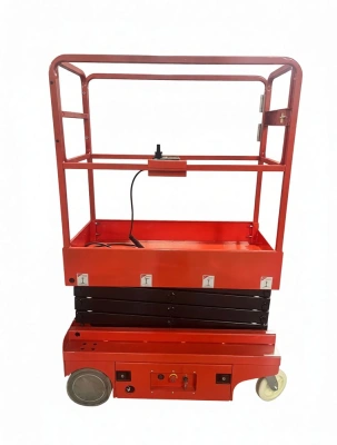 Подъемник ножничный самоходный 240 кг 4/6 м TOR GTJZ DC аккумуляторный по ценам производителя в Санкт-Петербурге с доставкой по всей России