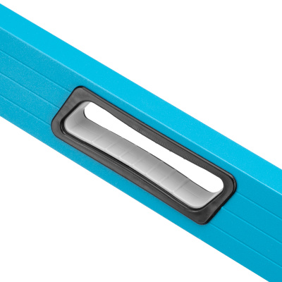 Уровень алюминиевый, 2000 мм, усиленный с ударопрочными заглушками, рукоятки, 3 глазка Gross купить в Москве с доставкой по всей России | ProtosMarket.ru