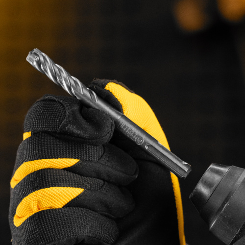 Бур по бетону, цельная крестовая пластина, 10x115 мм, SDS PLUS Denzel по ценам производителя в Санкт-Петербурге с доставкой по всей России