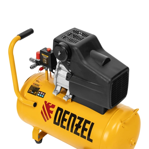 Компрессор воздушный, прямой привод DC1500/50, 1.5 кВт, 50 литров, 220 л/мин Denzel по ценам производителя в Санкт-Петербурге с доставкой по всей России