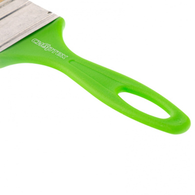 Кисть флейцевая "Евро", 50 x 8, натуральная щетина, пластиковая ручка Сибртех купить в Москве с доставкой по всей России | ProtosMarket.ru