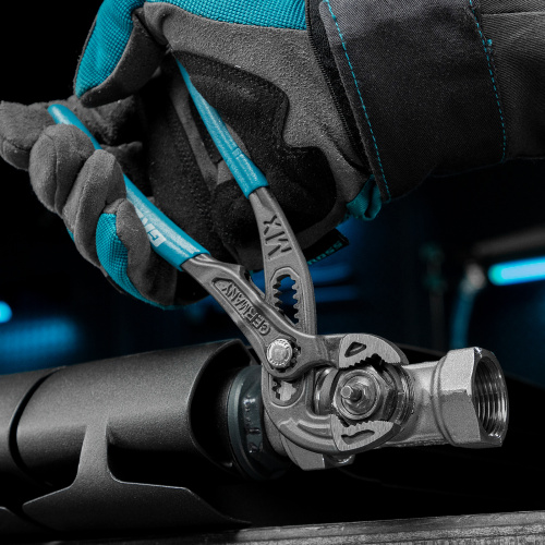 Клещи переставные, кнопочный механизм, обливные рукоятки, 180 мм Gross по ценам производителя в Санкт-Петербурге с доставкой по всей России