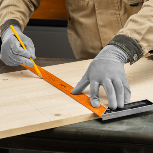 Угольник, 500 мм, металлический Sparta купить в Москве с доставкой по всей России | ProtosMarket.ru