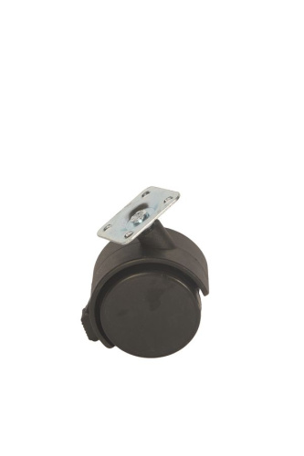 Колесо мебельное поворотное TWPB 50 50 мм с площадкой и тормозом по ценам производителя в Санкт-Петербурге с доставкой по всей России