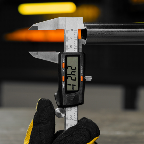 Штангенциркуль, 150 мм, электронный, с глубиномером Denzel купить в Москве с доставкой по всей России | ProtosMarket.ru