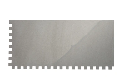 Гладилка из нержавеющей стали, 280 х 130 мм, зеркальная полировка, пластмассовая ручка, зуб 8 х 8 мм Matrix купить в Москве с доставкой по всей России | ProtosMarket.ru