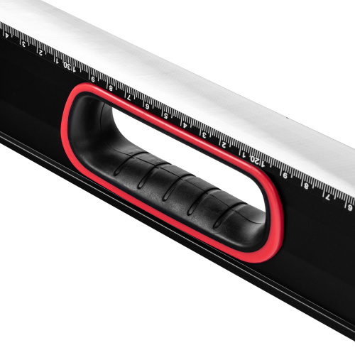 Уровень алюминиевый, усиленный, фрезерованный, 3 глазка, двухкомпонентные рукоятки, 1500 мм Matrix купить в Москве с доставкой по всей России | ProtosMarket.ru