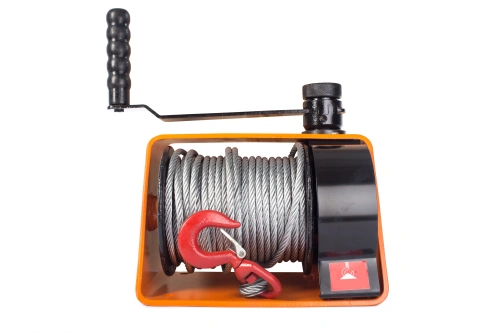 Лебедка ручная червячная с тросом  250кг 20м TOR VS по ценам производителя в Санкт-Петербурге с доставкой по всей России