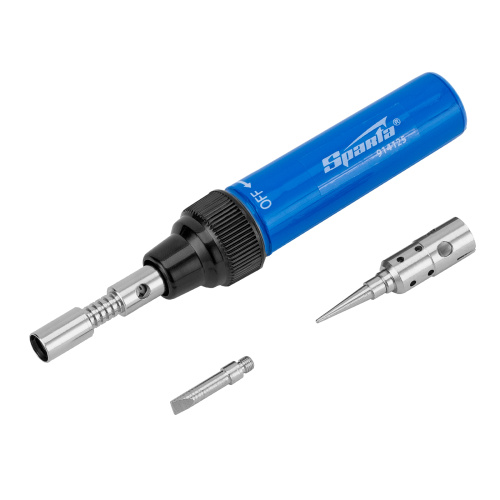 Горелка газовая, тип "Карандаш", 2 насадки для пайки, 130 мм Sparta купить в Москве с доставкой по всей России | ProtosMarket.ru