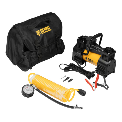 Компрессор автомобильный AC-75, 12 В, 10 атм., 75 л/мин, LED Denzel по ценам производителя в Санкт-Петербурге с доставкой по всей России