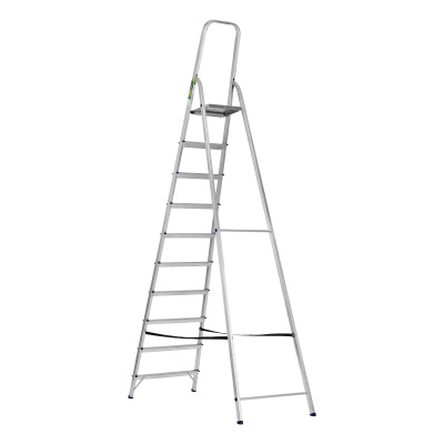 Стремянка, 10 ступеней, алюминиевая, Сибртех купить в Москве с доставкой по всей России | ProtosMarket.ru