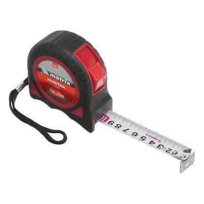 Рулетка Strong,7,5 м х 25 мм,обрезиненный корпус Matrix по ценам производителя в Санкт-Петербурге с доставкой по всей России