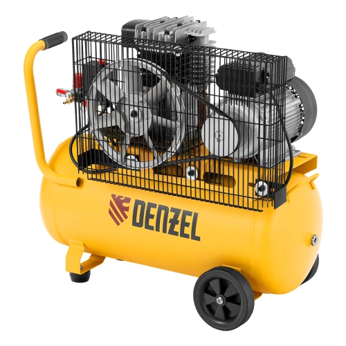 Компрессор воздушный BCI2300/50, ременный привод, 2.3 кВт, 50 литров, 400 л/мин Denzel по ценам производителя в Санкт-Петербурге с доставкой по всей России