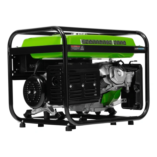 Генератор бензиновый БС-6500, 5.5 кВт, 230В, четырехтактный, 25 л, ручной стартер Сибртех по ценам производителя в Санкт-Петербурге с доставкой по всей России