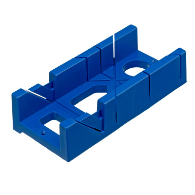 Стусло пластиковое, синее, 4 угла для запила, пила 450 мм Сибртех купить в Москве с доставкой по всей России | ProtosMarket.ru