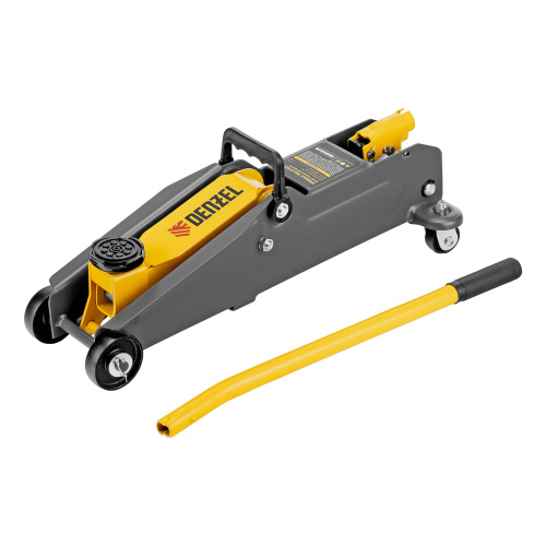 Домкрат гидравлический подкатной, 2 т, 135-385 мм Denzel по ценам производителя в Санкт-Петербурге с доставкой по всей России