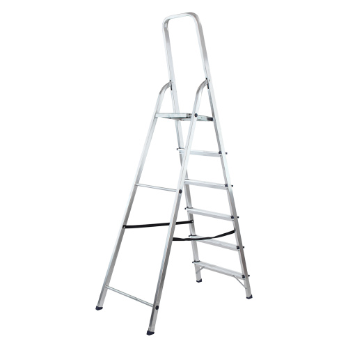 Стремянка усиленная, 6 ступеней, алюминиевая, MTX по ценам производителя в Санкт-Петербурге с доставкой по всей России