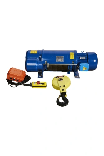 Таль стационарная на лапах  3,2т  9м 380В электрическая канатная TOR CD по ценам производителя в Санкт-Петербурге с доставкой по всей России