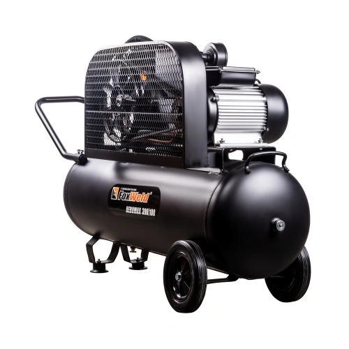 Компрессор масляный ременной AEROMAX 390/100 купить в Москве с доставкой по всей России | ProtosMarket.ru