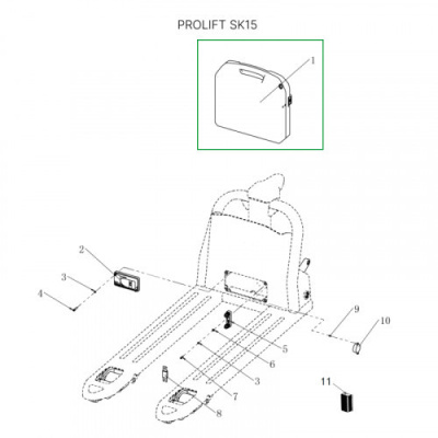 Аккумуляторная батарея 24В 20Ач Li-ion для тележек SD15L/SK15 по ценам производителя в Санкт-Петербурге с доставкой по всей России