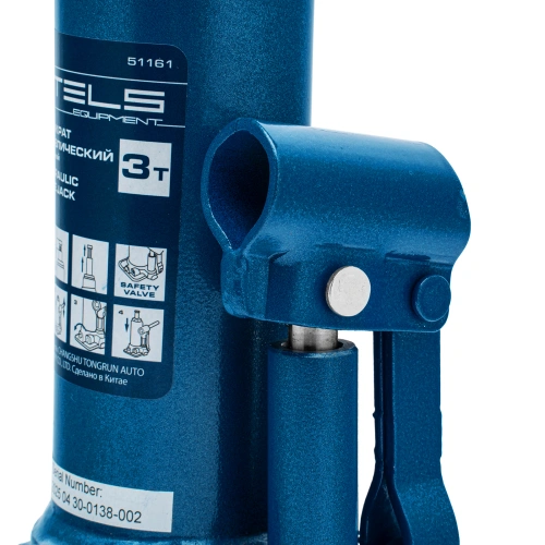 Домкрат гидравлический бутылочный, 3 т, h подъема 188-363 мм Stels по ценам производителя в Санкт-Петербурге с доставкой по всей России