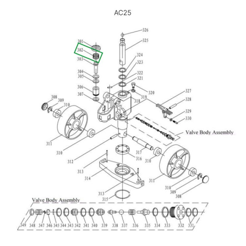 Пружина возвратная малого цилиндра для гидравлических тележек JC20 по ценам производителя в Санкт-Петербурге с доставкой по всей России
