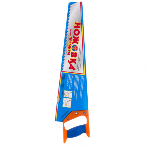 Ножовка по дереву, 500 мм, шаг зубьев 8 мм, пластиковая рукоятка купить в Москве с доставкой по всей России | ProtosMarket.ru