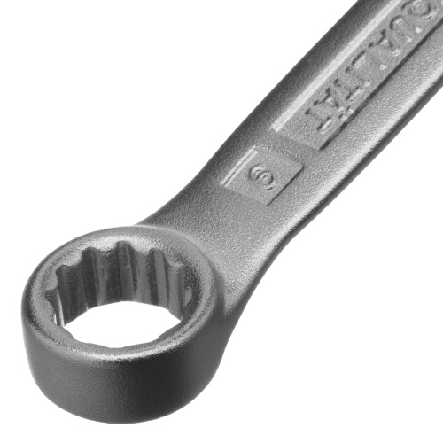 Ключ комбинированный 9 мм, CrV, холодный штамп Gross по ценам производителя в Санкт-Петербурге с доставкой по всей России