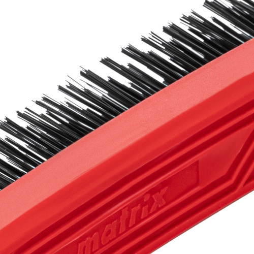 Щетка зачистная шестирядная, плоская, пластиковая Matrix купить в Москве с доставкой по всей России | ProtosMarket.ru
