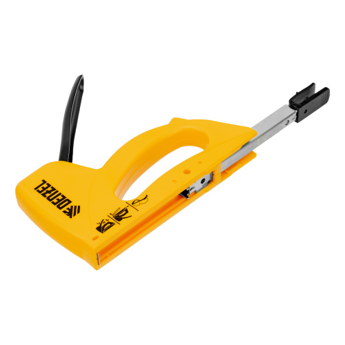 Степлер пластиковый, скобы в комплекте, тип 53, 6-10 мм Denzel купить в Москве с доставкой по всей России | ProtosMarket.ru