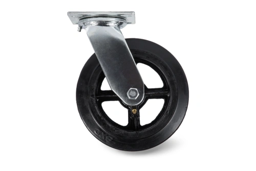 Колесо большегрузное поворотное SCd 55 125 мм обрезиненное (F) по ценам производителя в Санкт-Петербурге с доставкой по всей России