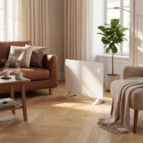 Конвектор электрический OptiPrime-1500, Wi-Fi, тачскрин, цифровой термостат, 1500 Вт Denzel по ценам производителя в Санкт-Петербурге с доставкой по всей России