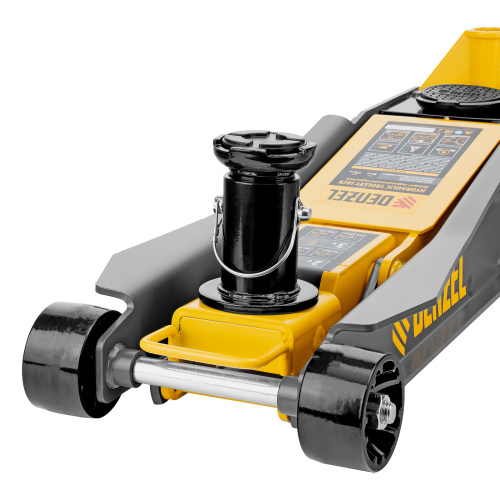 Домкрат гидравлический подкатной, 2/3 т, 98-770 мм, быстрый подъем, низ. подхват, проф, SUV Denzel по ценам производителя в Санкт-Петербурге с доставкой по всей России