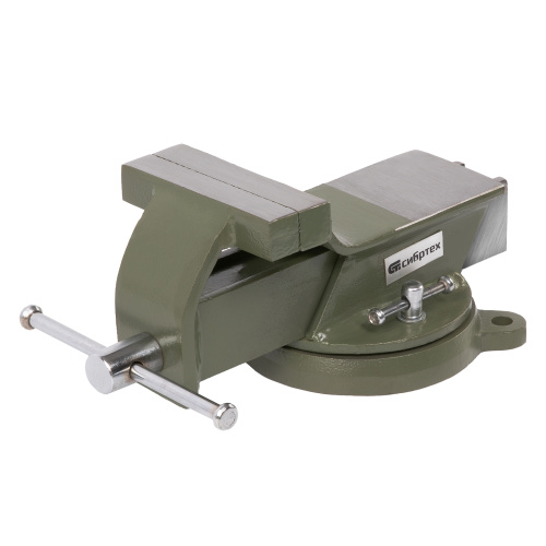 Тиски слесарные, 100 мм, стальные, поворотные Сибртех купить в Москве с доставкой по всей России | ProtosMarket.ru