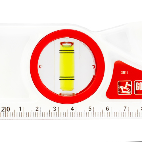 Уровень алюминиевый литой, фрезерованный, 3 глазка, две ударные площадки, 600 мм Matrix по ценам производителя в Санкт-Петербурге с доставкой по всей России