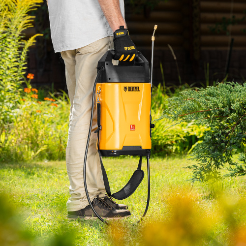 Опрыскиватель аккумуляторный D-8LI, 8 л, 12 В, 2 Ач Denzel по ценам производителя в Санкт-Петербурге с доставкой по всей России