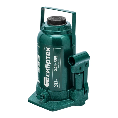 Домкрат гидравлический бутылочный, 30 т, 245-385 мм Сибртех по ценам производителя в Санкт-Петербурге с доставкой по всей России