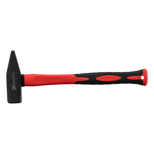 Молоток слесарный optimal, 1000 г, фибергласовая обрезиненная рукоятка, квадратный боек Matrix купить в Москве с доставкой по всей России | ProtosMarket.ru