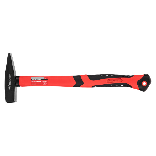 Молоток слесарный, 200 г, фибергласовая обрезиненная рукоятка Matrix купить в Москве с доставкой по всей России | ProtosMarket.ru