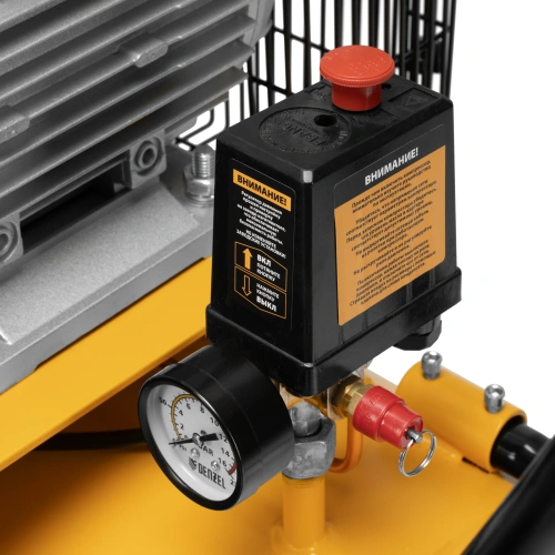 Компрессор воздушный рем. привод BCV 4000-T/200, 4,0 кВт, 200 литров, 690 л/мин Denzel по ценам производителя в Санкт-Петербурге с доставкой по всей России