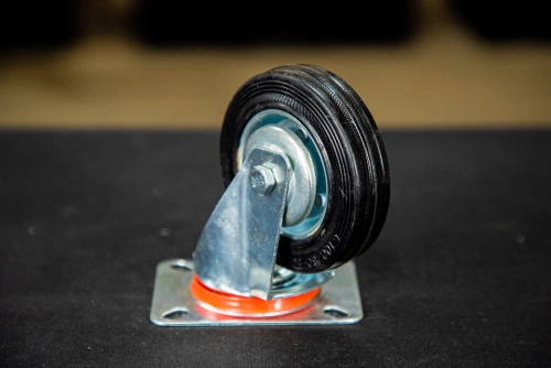 Колесо поворотное резина SC 42 100 мм (Y) по ценам производителя в Санкт-Петербурге с доставкой по всей России