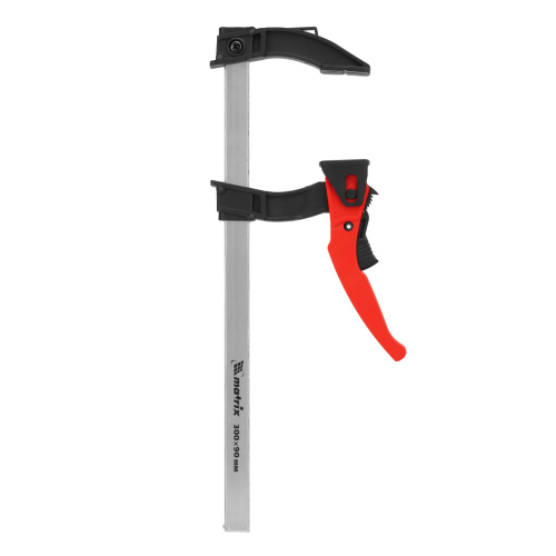 Струбцина реечная быстрозажимная, пластиковый корпус рычажно-храповой механизм, 300 х 90 х 390 мм, штанга 5 х 20 мм Matrix купить в Москве с доставкой по всей России | ProtosMarket.ru