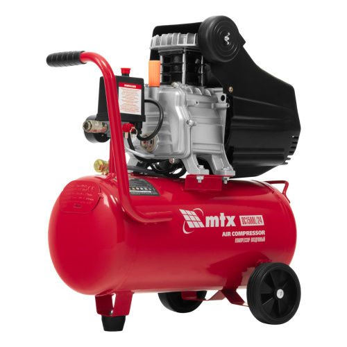 Компрессор воздушный DC1500L/24, 1,5 кВт, 24 л, 210 л/мин MTX по ценам производителя в Санкт-Петербурге с доставкой по всей России