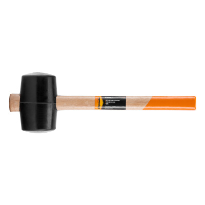 Киянка резиновая, 680 г, черная резина, деревянная рукоятка Sparta купить в Москве с доставкой по всей России | ProtosMarket.ru