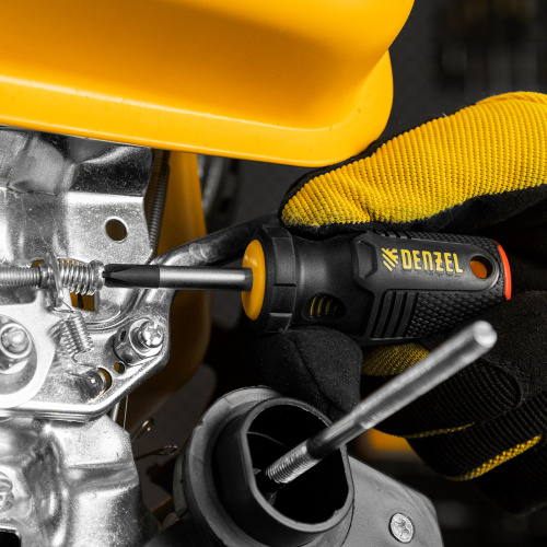 Набор отверток на полке, 8 шт., PH+SL, S2, 3к рукоятка Denzel купить в Москве с доставкой по всей России | ProtosMarket.ru