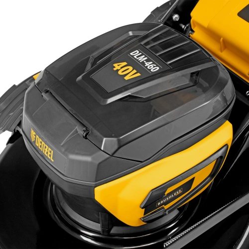 Газонокосилка аккумуляторная бесщет. DLM-460, 460 мм, травосб. 65 л., Li-Ion, 40 В Denzel по ценам производителя в Санкт-Петербурге с доставкой по всей России