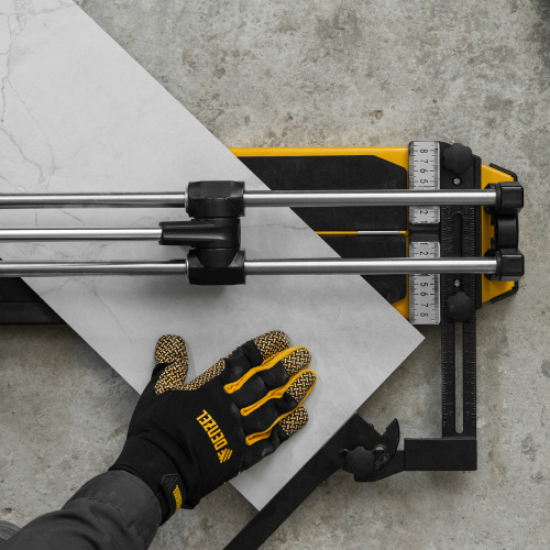 Плиткорез 600х14мм, цельнометал. напр., каретка на подш., стальная станина, рукоятка-пенал Denzel по ценам производителя в Санкт-Петербурге с доставкой по всей России